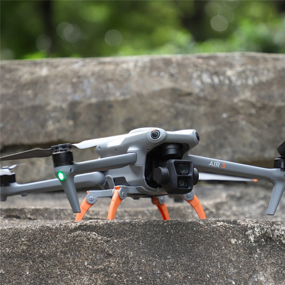 SUNNYLIFE For DJI Air 3 Drone Plastic Landing Gear Foldable Spider Anti-fall Heighten Landing Stand
