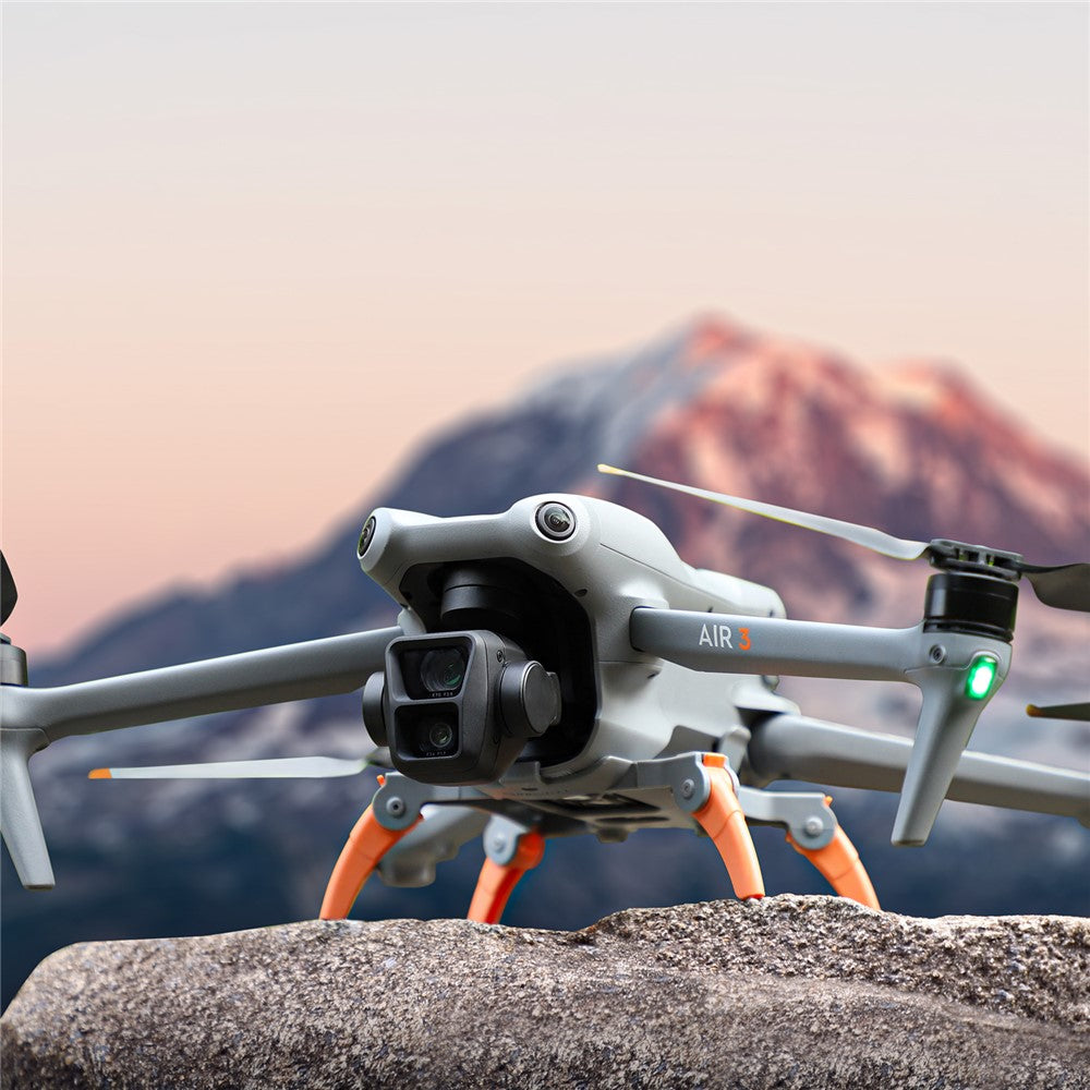 SUNNYLIFE For DJI Air 3 Drone Plastic Landing Gear Foldable Spider Anti-fall Heighten Landing Stand