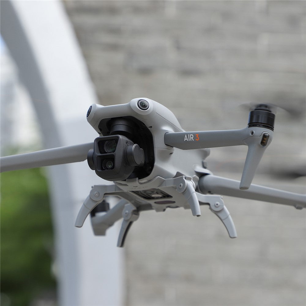 SUNNYLIFE For DJI Air 3 Drone Plastic Landing Gear Foldable Spider Anti-fall Heighten Landing Stand