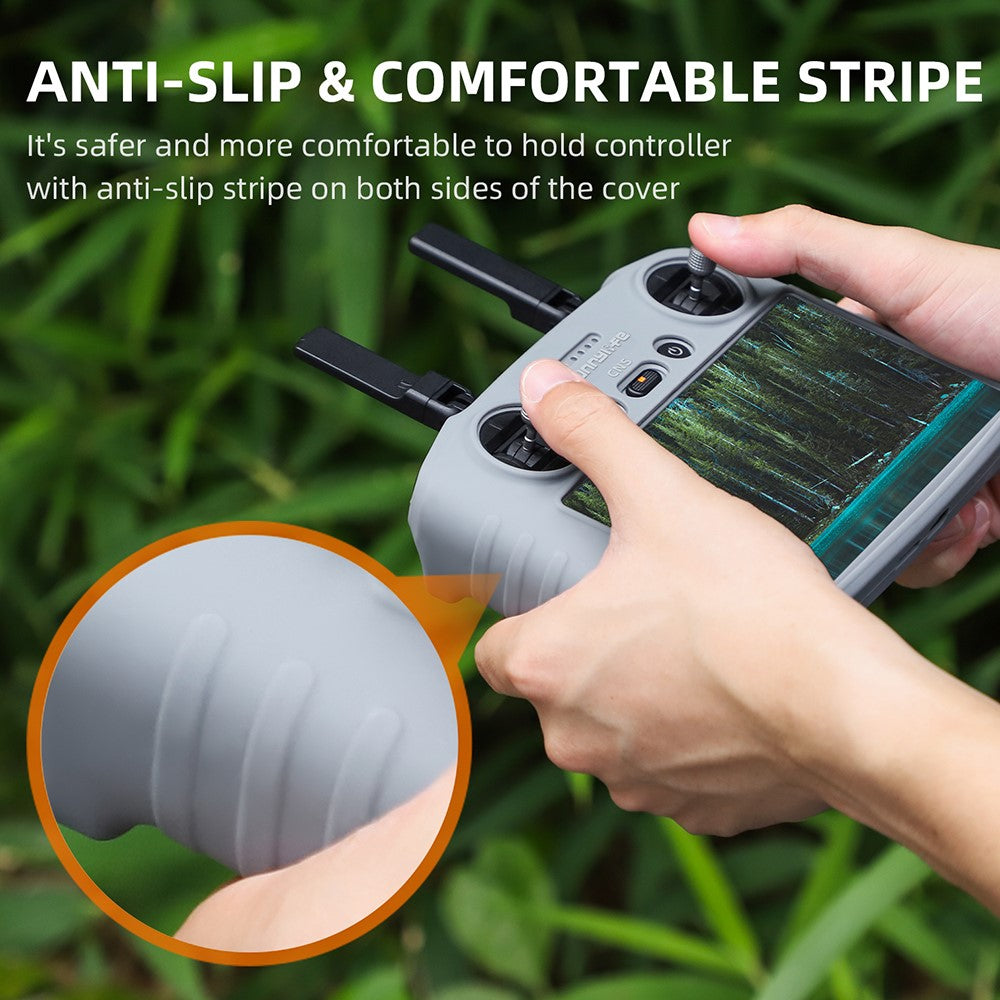 SUNNYLIFE BHT677 Silicone Case for DJI RC 2 Controller Drop-proof Protective Shell (without Sunhood)