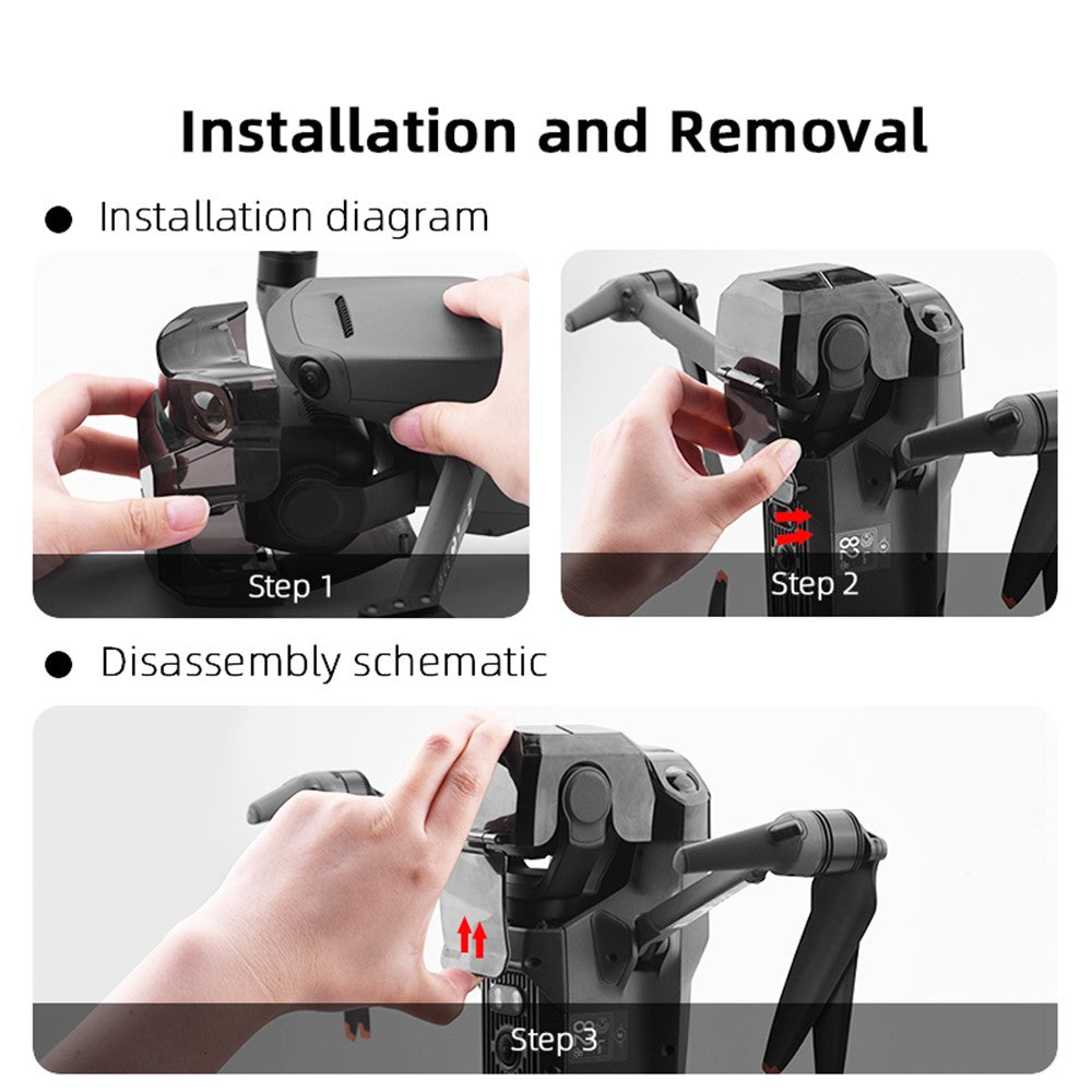BRDRC For DJI Mavic 3 Pro Drone Gimbal Camera Cover Stabilizer Vision System Protector Lens Cap