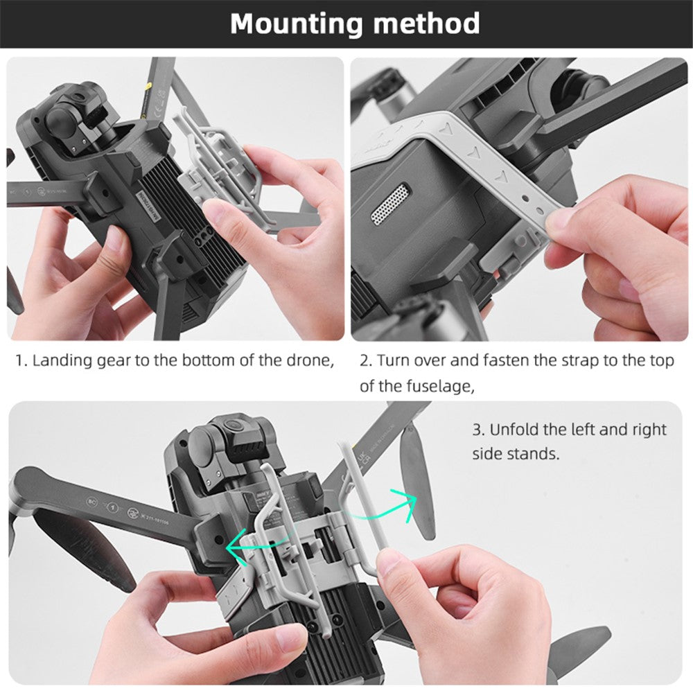 BRDRC Detachable Landing Gear for Holy Stone HS720G Extender Height Foot Support
