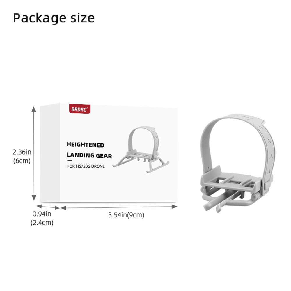 BRDRC Detachable Landing Gear for Holy Stone HS720G Extender Height Foot Support