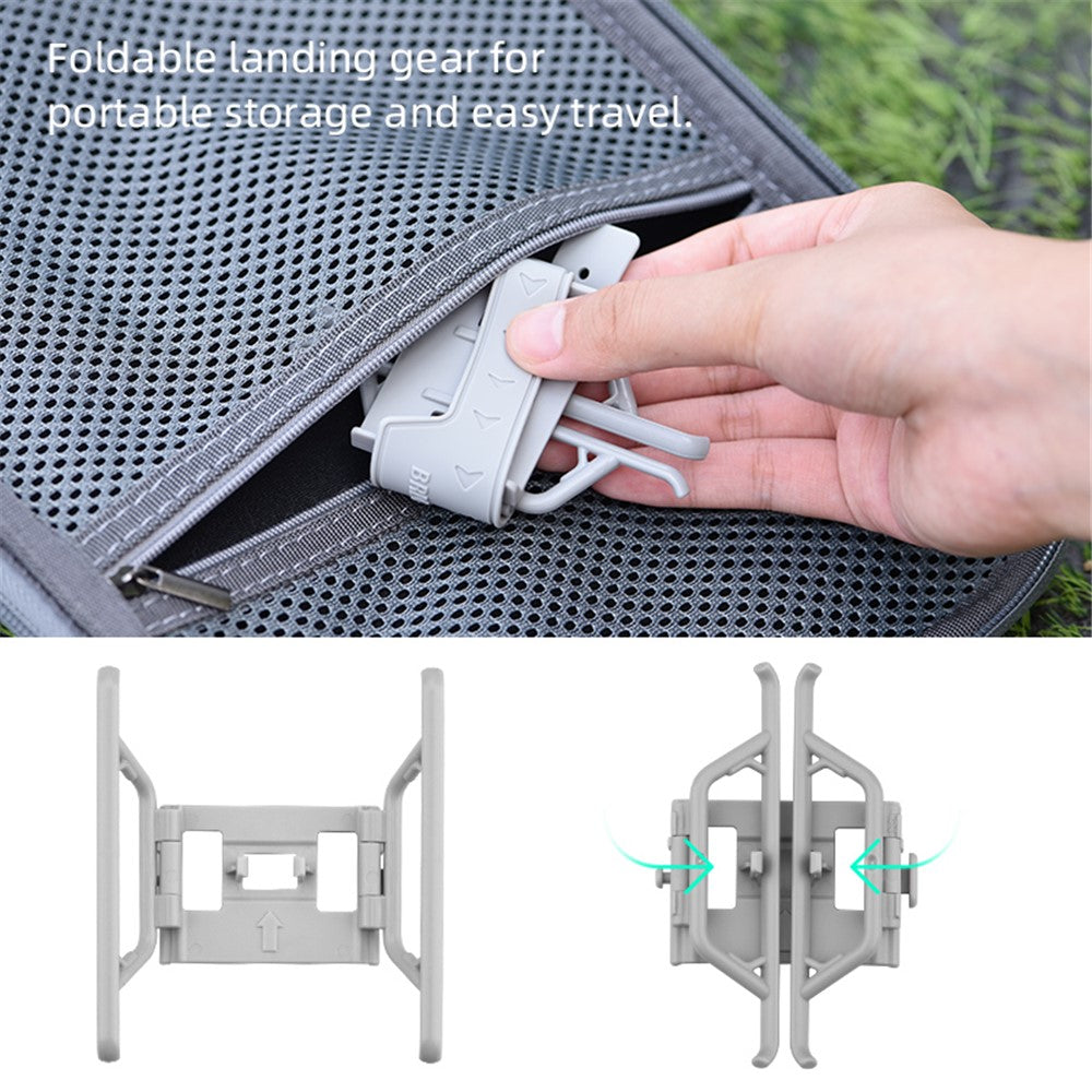 BRDRC Detachable Landing Gear for Holy Stone HS720G Extender Height Foot Support