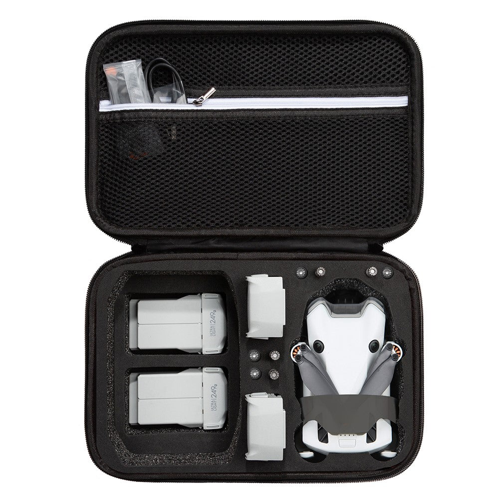 For DJI Mini 4 Pro Fly More Combo RC Drone Accessories Storage Bag Shockproof EVA + Cloth Handbag
