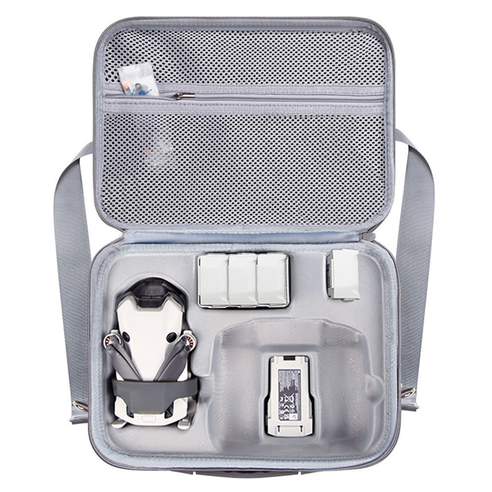 For DJI Mini 4 Pro Fly More Combo RC Drone Accessories Storage Bag EVA Handbag Pouch with Shoulder Strap