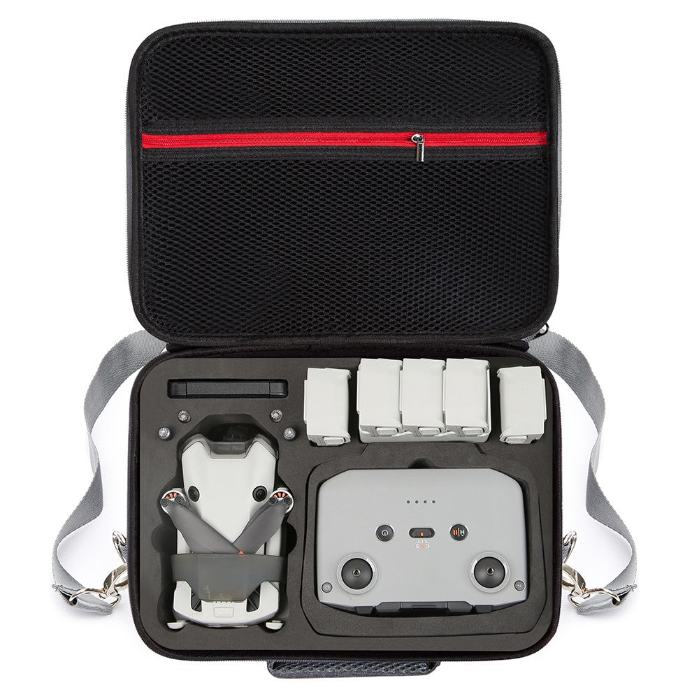 For DJI Mini 4 Pro Shockproof EVA+Cloth Handbag Carrying Case RC Drone Accessories Storage Bag with Shoulder Strap
