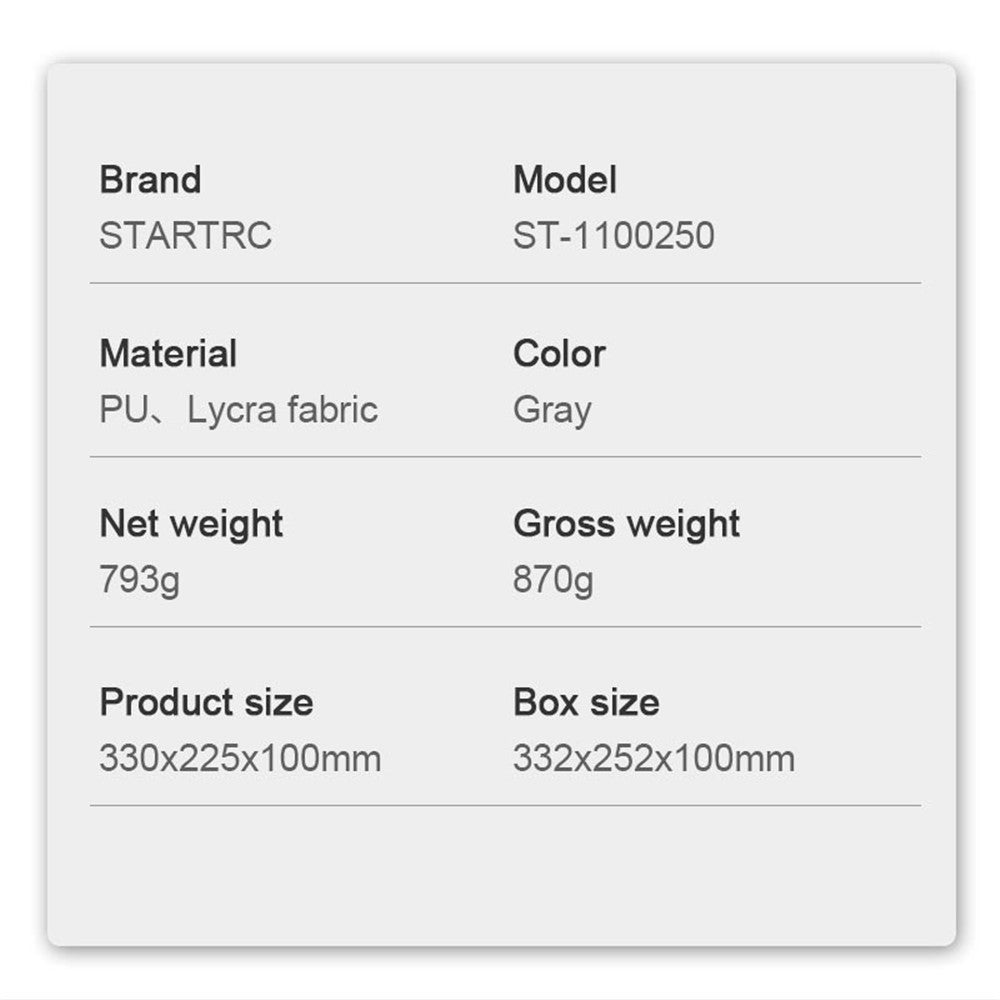 STARTRC 1110250 For DJI Air 2S Waterproof Shoulder Bag Drone Accessories Storage Bag