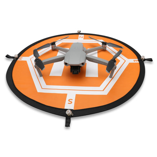 RCSTQ 55cm Night Flight Reflective Foldable Drone Landing Pad Parking Apron for DJI Mavic 3 / Mini 4 Pro / Air 3