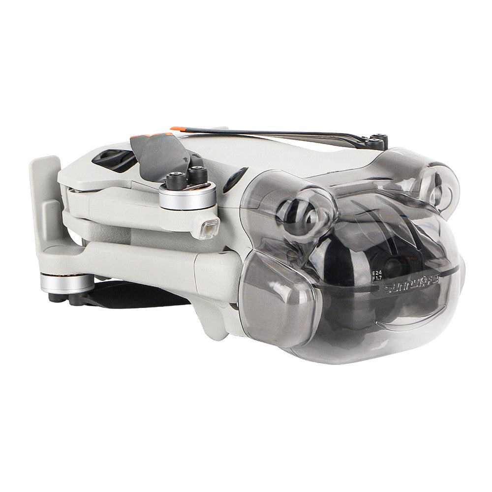SUNNYLIFE N4P-G710 For DJI Mini 4 Pro Drone Gimbal Plastic Protective Cap Cute Frog Shape Lens Cover