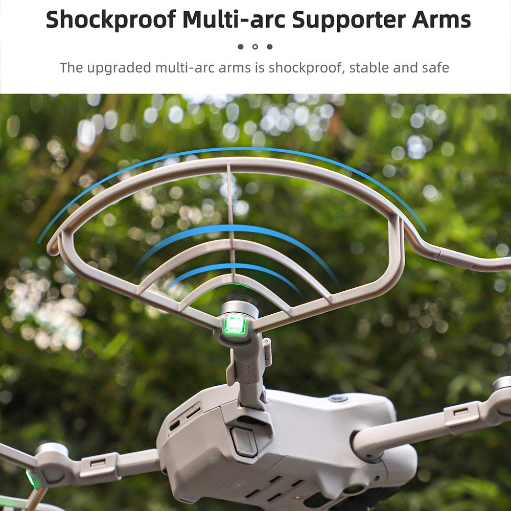 SUNNYLIFE N4P-KC712 4Pcs / Set For DJI Mini 4 Pro Plastic Propeller Protector RC Drone Landing Gear Anti-collision Guard