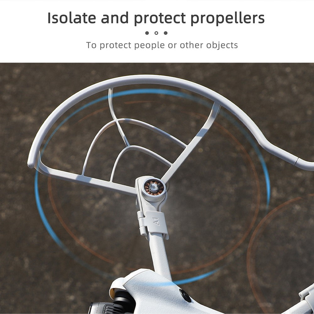 SUNNYLIFE N4P-KC712 4Pcs / Set For DJI Mini 4 Pro Plastic Propeller Protector RC Drone Landing Gear Anti-collision Guard