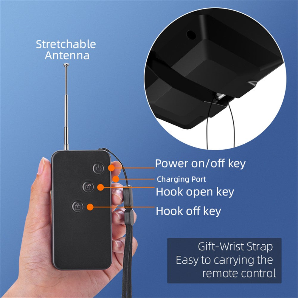 BRDRC Drone Thrower Wedding Gift Throw Airdrop System with Remote Control (about 500m)