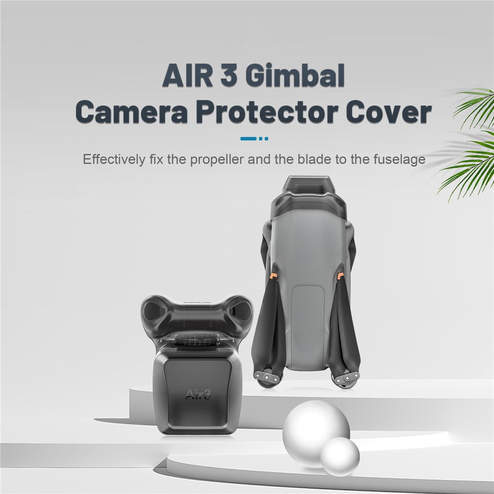 STARTRC 1125184 For DJI Air 3 Drone Gimbal Protective Cap PC Anti-collision Gimbal Lens Cover