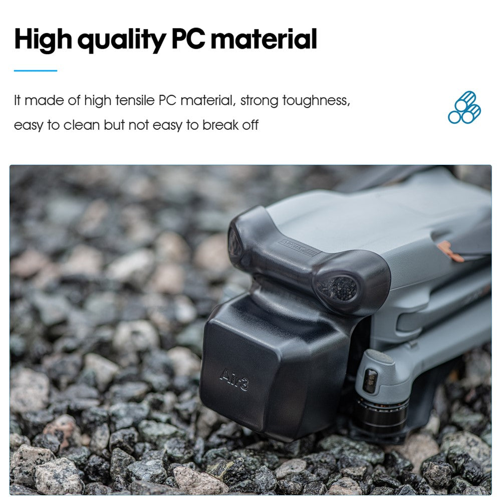 STARTRC 1125184 For DJI Air 3 Drone Gimbal Protective Cap PC Anti-collision Gimbal Lens Cover