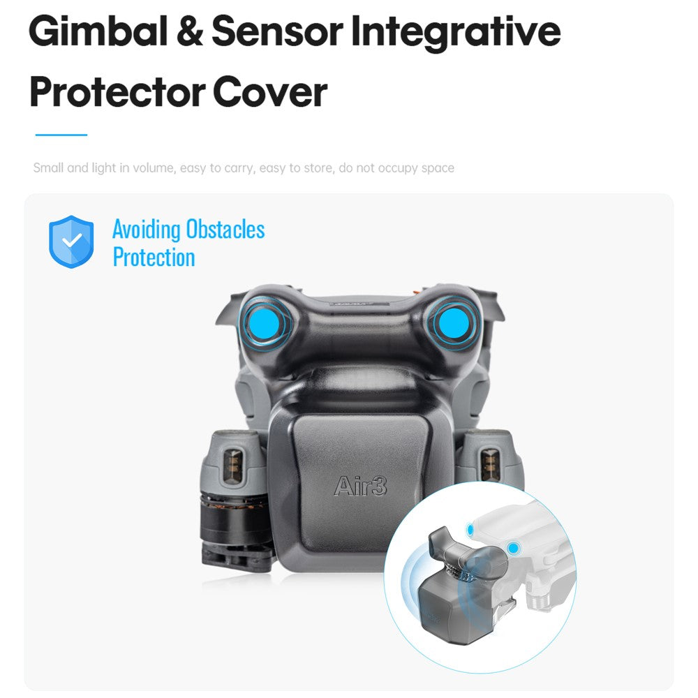 STARTRC 1125184 For DJI Air 3 Drone Gimbal Protective Cap PC Anti-collision Gimbal Lens Cover