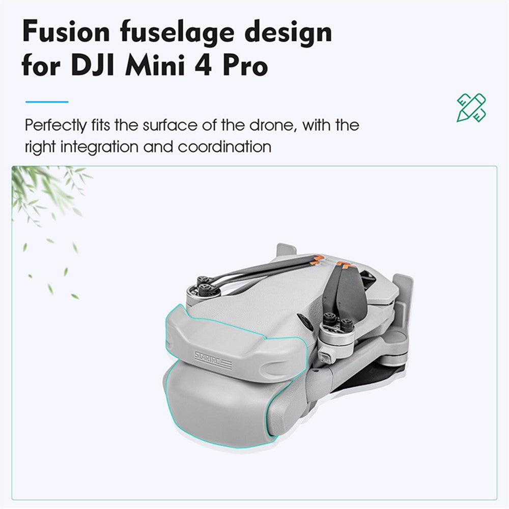 STARTRC 1129403 For DJI Mini 4 Pro Drone Gimbal ABS Protective Cap Anti-collision Gimbal Lens Cover
