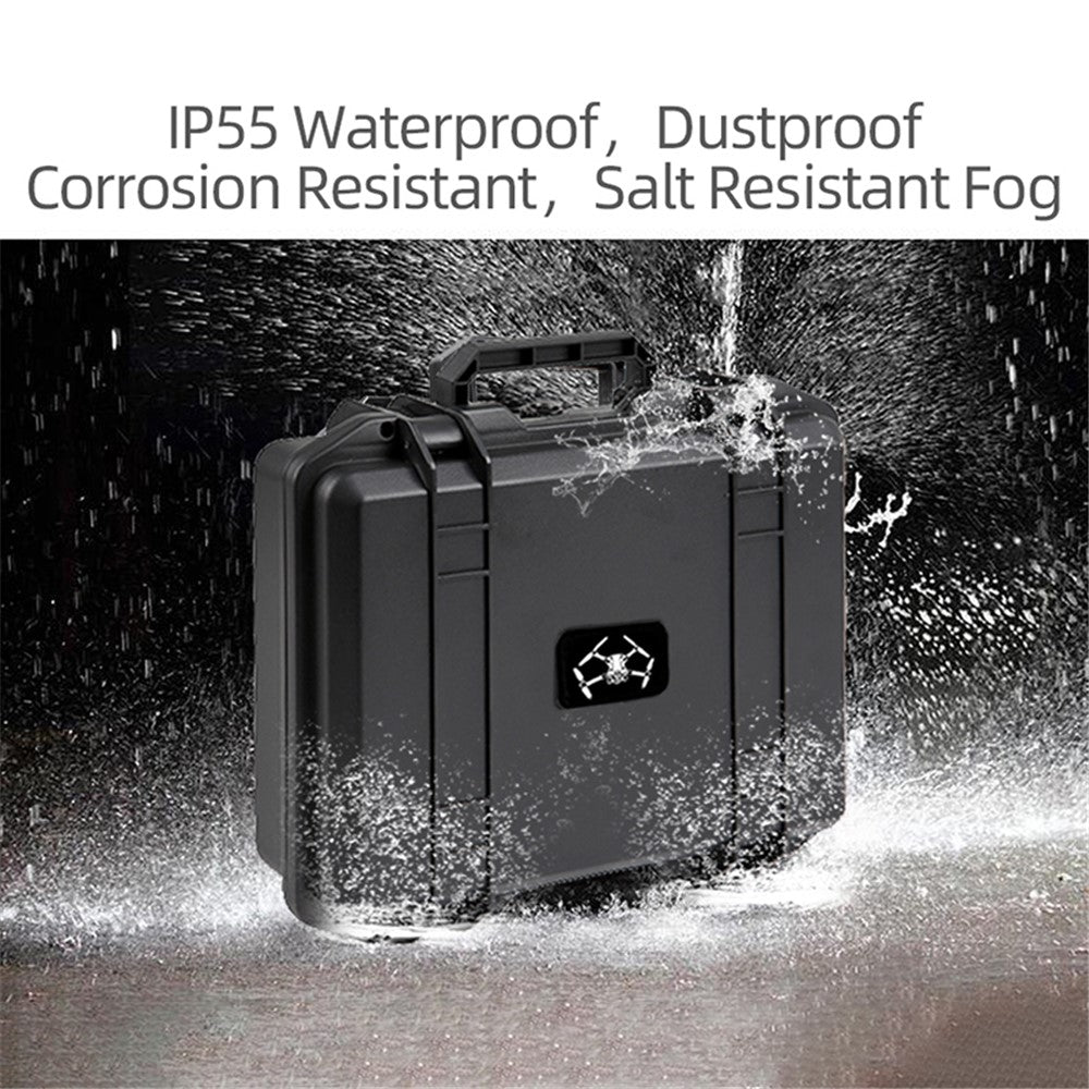 For DJI Mini 2 SE / Mini 2 Waterproof Suitcase Anti-explosion Storage Box Compatible with RC-N1 Remote Controller
