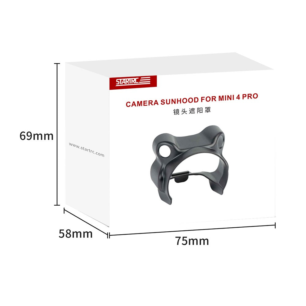 STARTRC 1133714 For DJI Mini 4 Pro Drone Lens Sunshade Cover ABS Gimbal Lens Sunhood