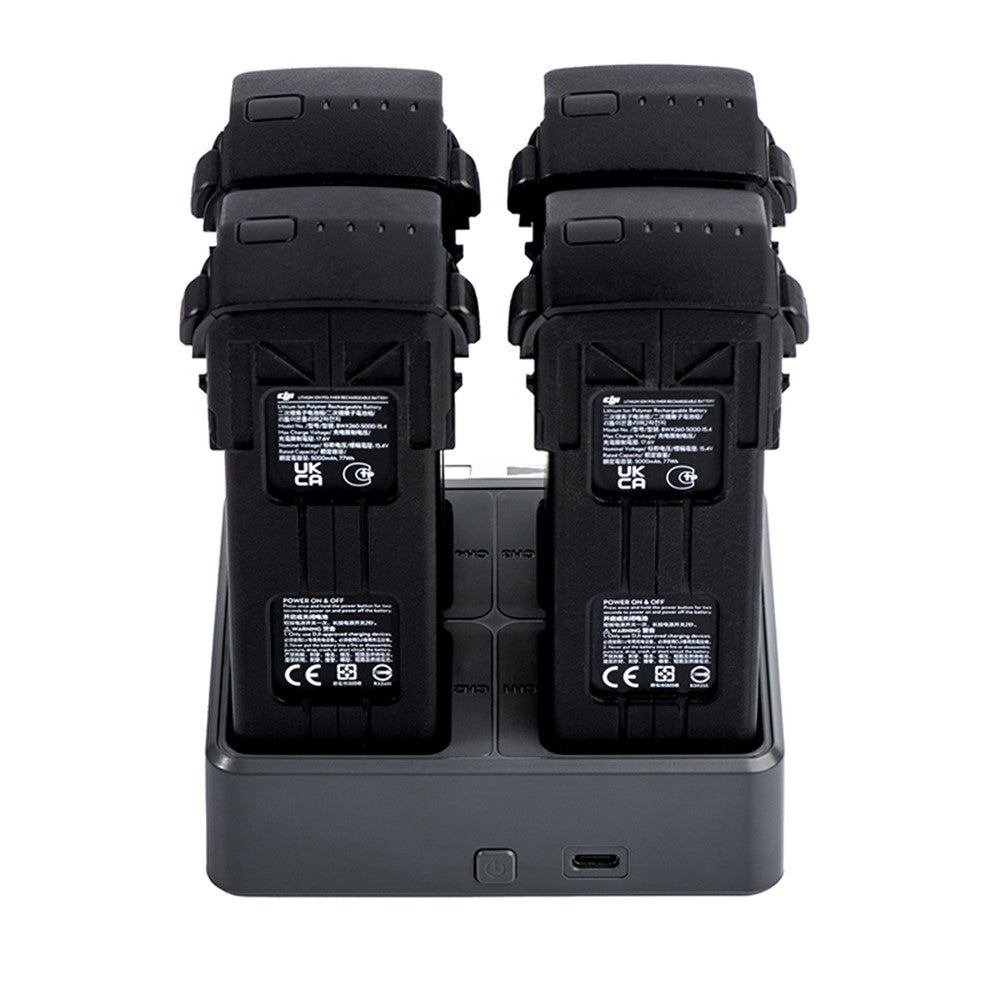 STARTRC 1126150 For DJI Mavic Series 4 Slot Charging Butler with LCD Display Battery Charger Hub