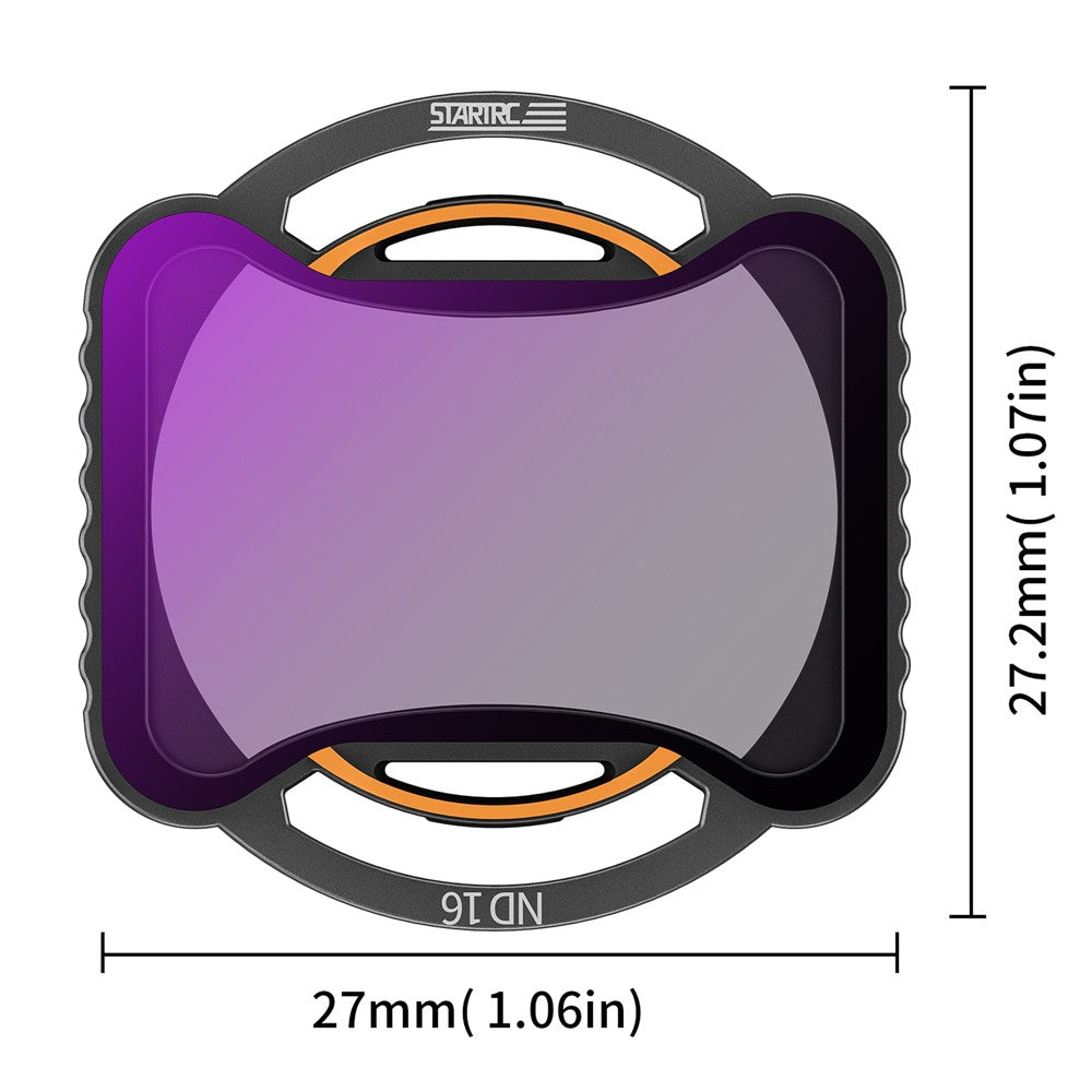 STARTRC 1140026 For DJI Avata 2 ND8+ND16+ND32 Filter Plastic+Glass Lens Filters Set