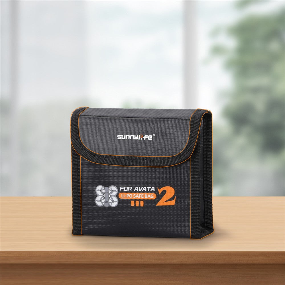 SUNNYLIFE AT2-DC783 For DJI Avata 2 Safe Bag RC Drone Battery Carrying Case (Hold 3 Batteries)