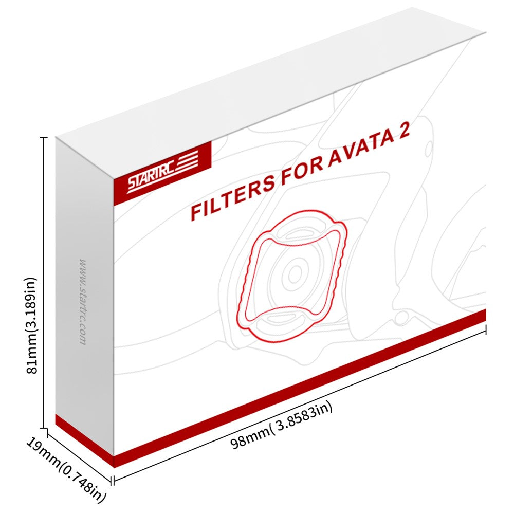 STARTRC 1139693 Wholesale 6PCS Lens Filter for DJI Avata 2 RC Drone CPL ND Filters