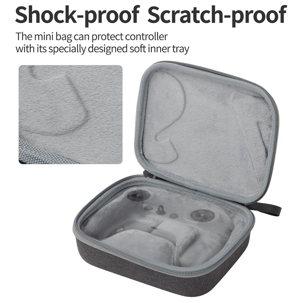 SUNNYLIFE B501 Storage Bag for DJI FPV Remote Controller 3 / 2 Shockproof Cloth Carrying Case
