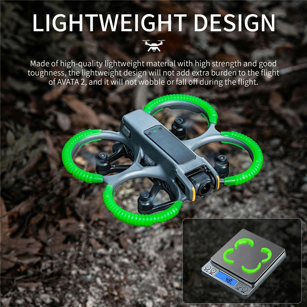 STARTRC 4Pcs Drone Propeller Guard for DJI Avata 2 Anti-collision Protection Rings
