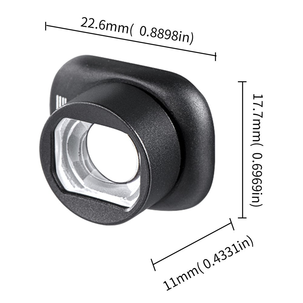 STARTRC 1136999 For DJI Mini 4 Pro RC Drone Lens Wide-Angle Glass Lens Replacement