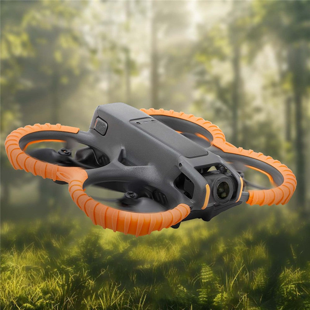 SUNNYLIFE AT2-KC820 For DJI Avata 2 2Pcs / Set Anti-Collision Drone Propeller Blade Guard TPU Protection Rings