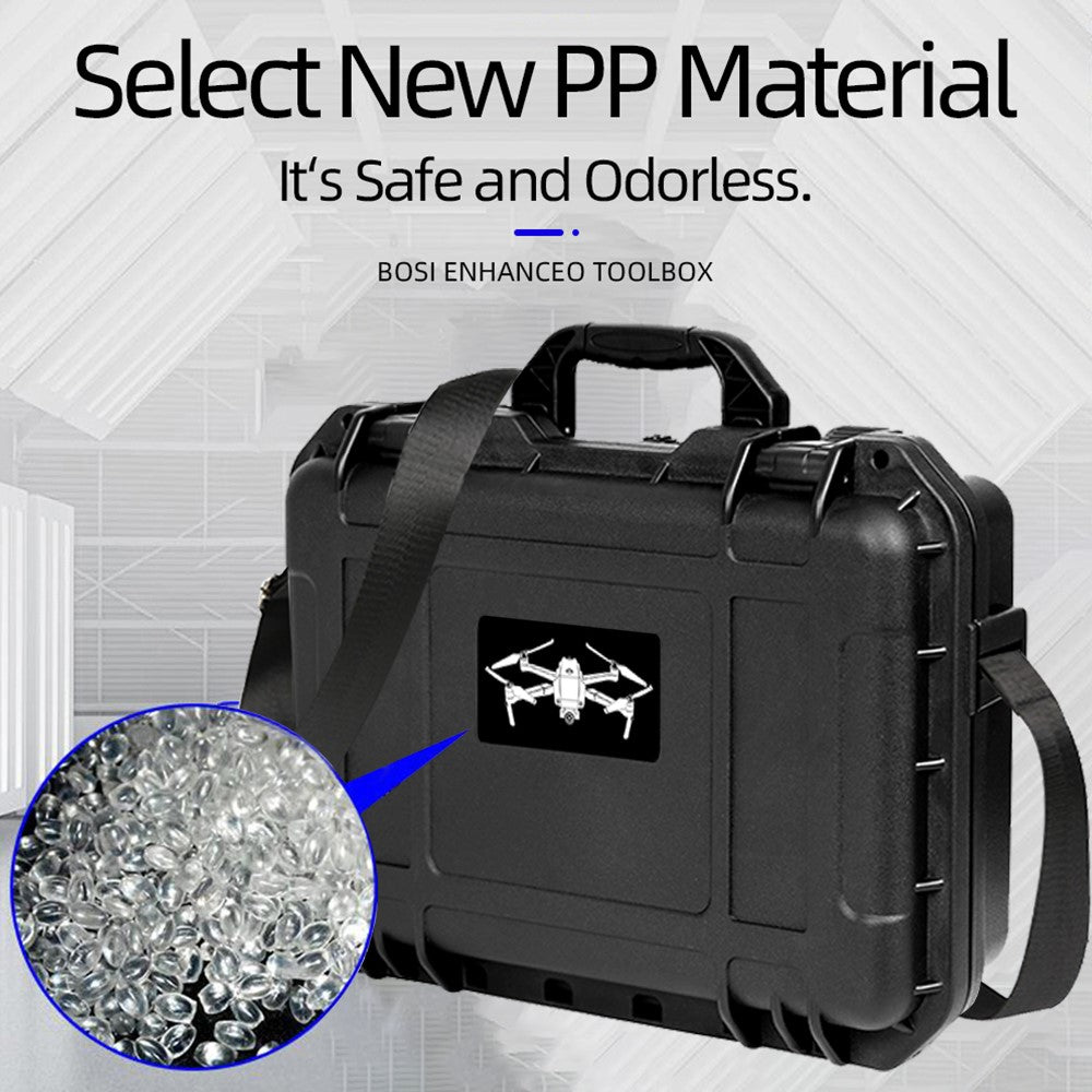 For DJI Mini 4 Pro Explosion-Proof Suitcase Shockproof Lining Portable Storage Box