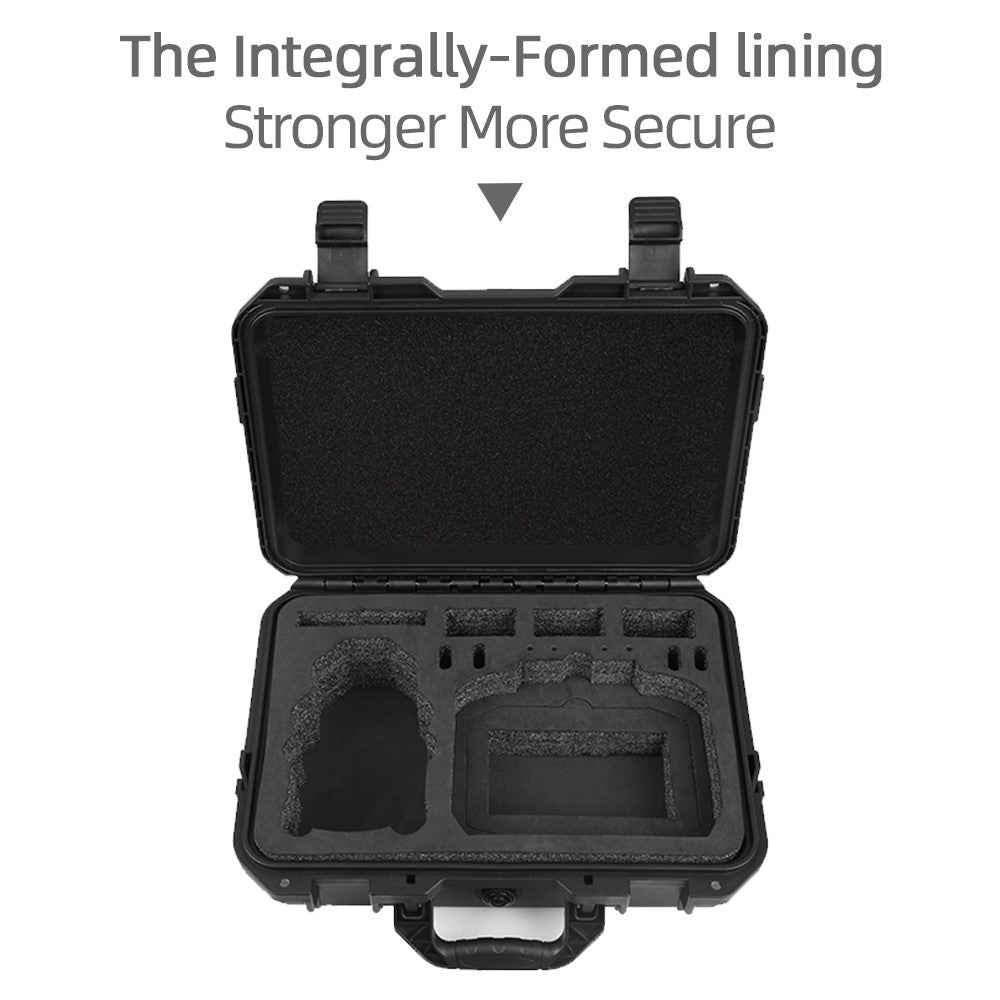 For DJI Mini 4 Pro Explosion-Proof Suitcase Shockproof Lining Portable Storage Box