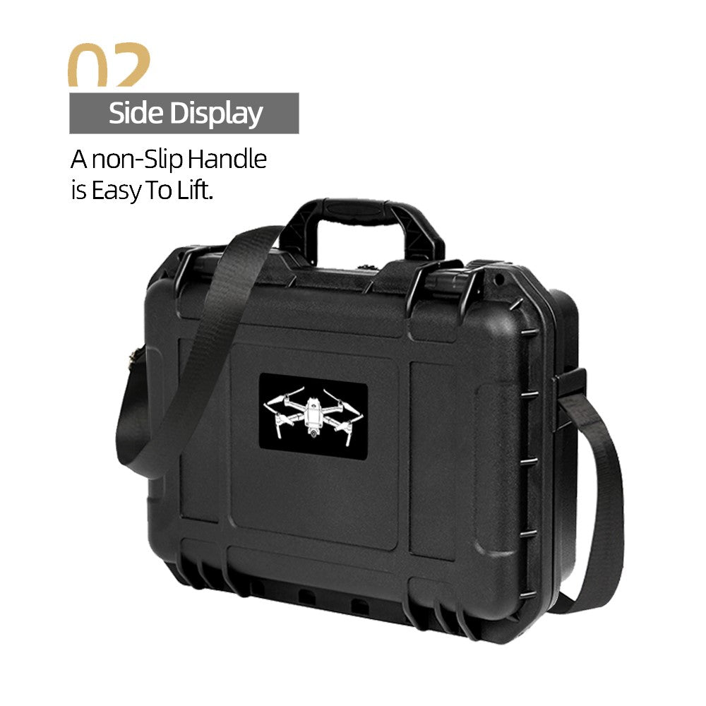 For DJI Mini 4 Pro Explosion-Proof Suitcase Shockproof Lining Portable Storage Box