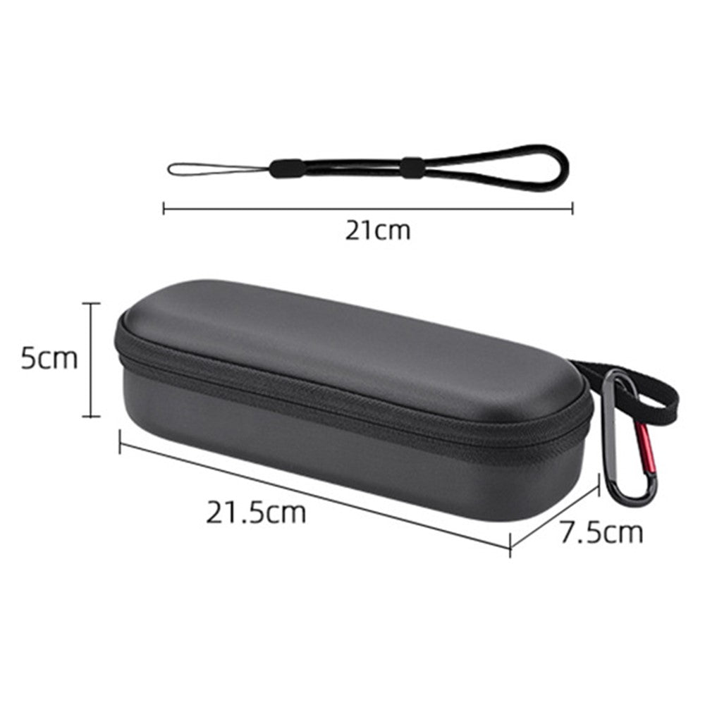 BRDRC For DJI Osmo Pocket 3 Carrying Bag PU Leather Portable Storage Case