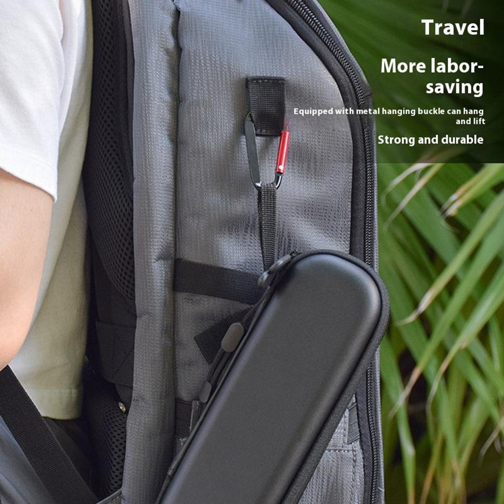 BRDRC For DJI Osmo Pocket 3 Carrying Bag PU Leather Portable Storage Case
