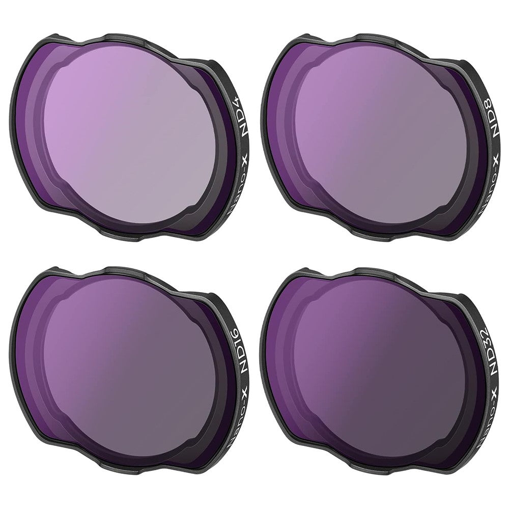 K&F CONCEPT SKU.1977 4PCS For DJI Avata RC Drone Lens Accessories AGC Glass ND Filter ND4 ND8 ND16 ND32