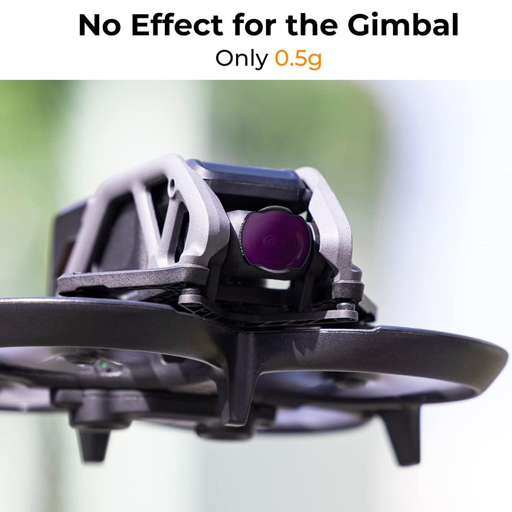 K&F CONCEPT SKU.1977 4PCS For DJI Avata RC Drone Lens Accessories AGC Glass ND Filter ND4 ND8 ND16 ND32