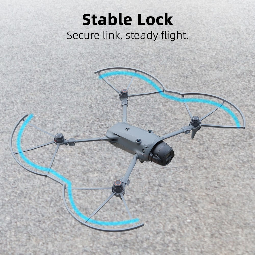 BRDRC 2Pcs For DJI Mavic 4 Pro Propeller Protector Guard PC Anti Collision Propeller Ring