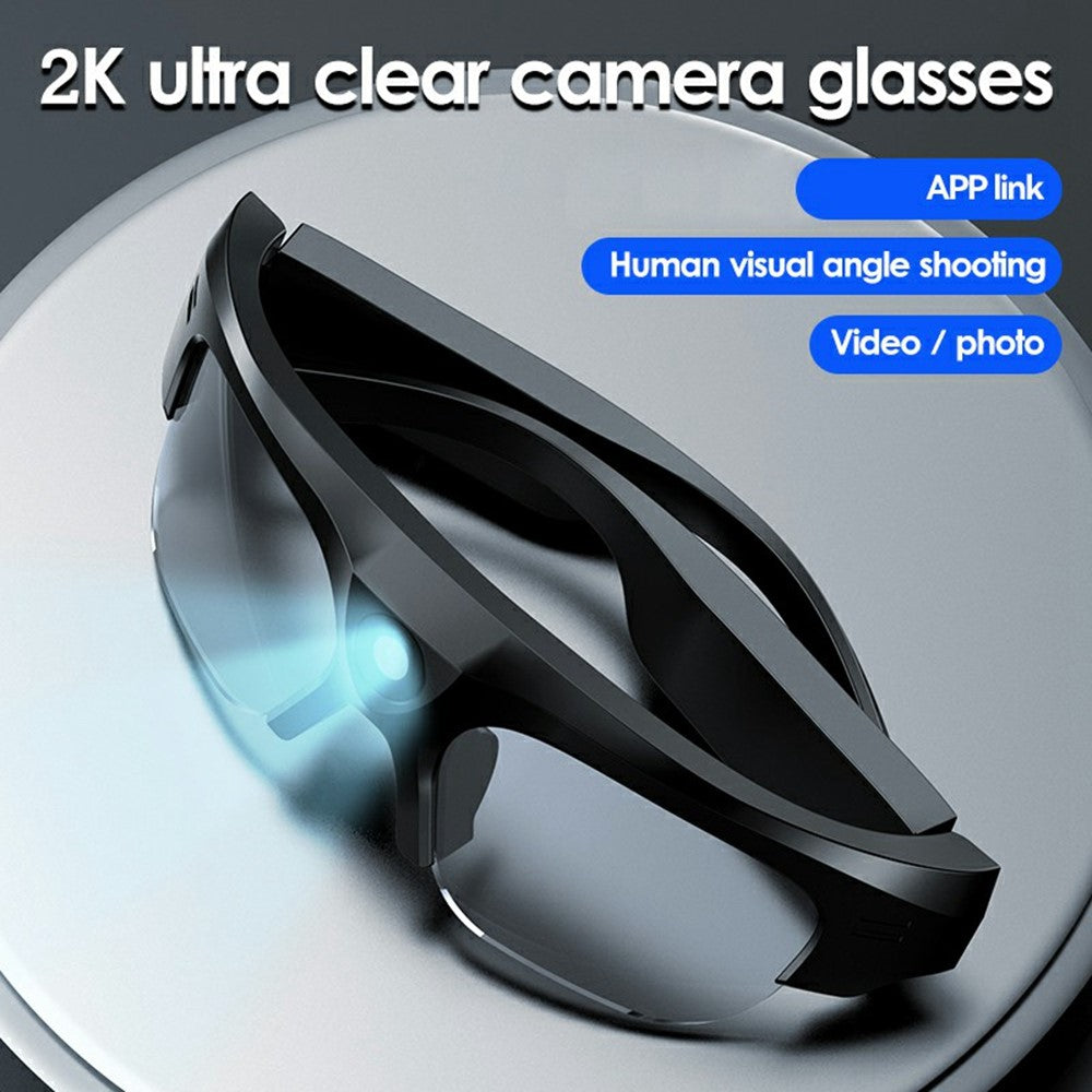 XV17 2K Camera WiFi Bluetooth-compatible Smart Glasses Video Recorder without Memory Card (CE Certified)