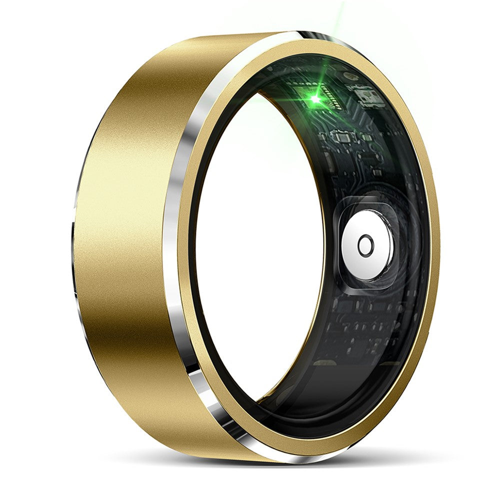 R5 Heart Rate Blood Oxygen Sleep Monitoring Ring Multifunctional Aluminum Alloy Smart Ring, Magnetic Cable Charging