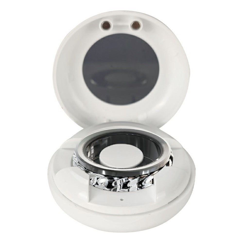 V5 Rotation Decompression Health Monitoring Multi-Function Smart Ring with Charging Case