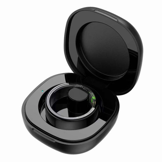 R02 IP68 Waterproof Sleep Tracker Blood Oxygen Heart Rate Monitor Smart Ring with Charging Case