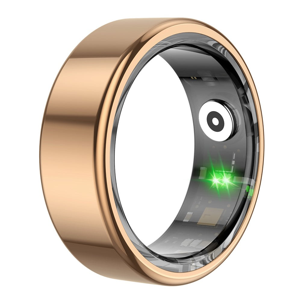 R02 IP68 Waterproof Sleep Tracker Blood Oxygen Heart Rate Monitor Smart Ring with Charging Case