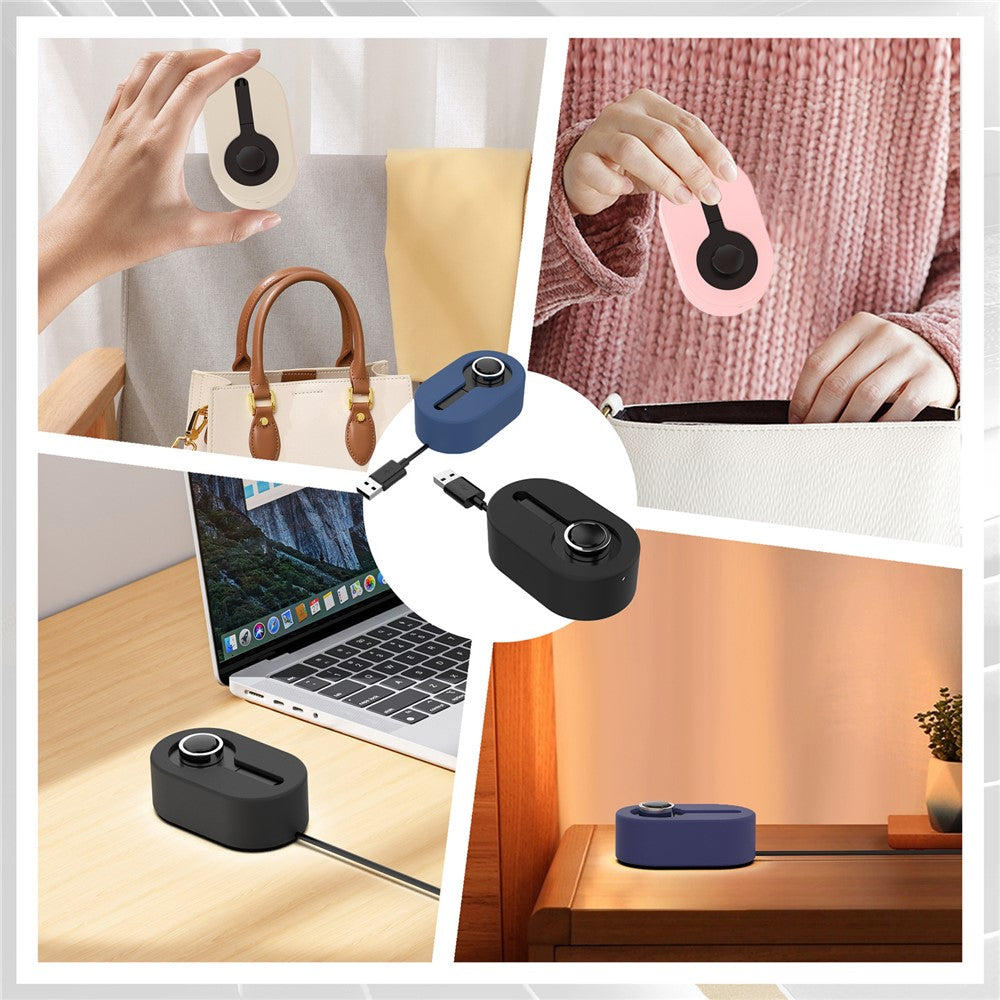 For Oura Ring Gen3 Smart Ring Charging Cable Organizer Storage Silicone Base
