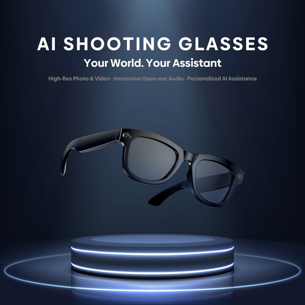 ZEBLAZE AI Translation Eyewear HD Photo Video Calling Smart Glasses with Camera Intelligent Eyewear