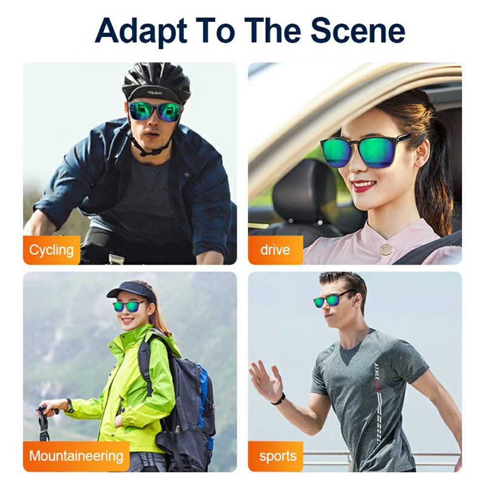 A10 AI Smart Bluetooth-compatible Driving Sunglasses Real Time Translation Multi Language Interpreter