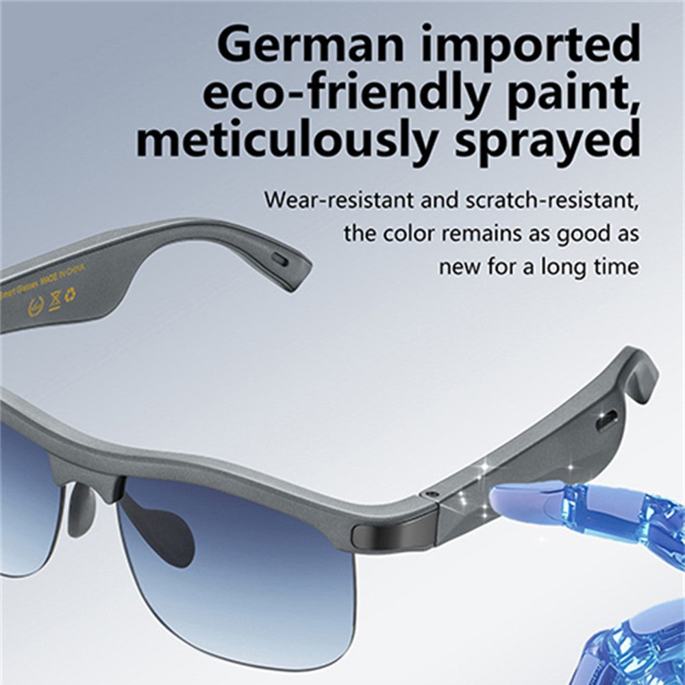 GL1 Real Time Translation Bluetooth-compatible AI Smart Glasses UV Protection Music Sunglasses