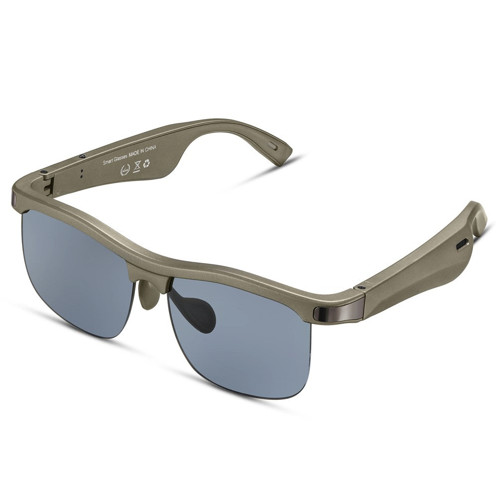 GL1 Real Time Translation Bluetooth-compatible AI Smart Glasses UV Protection Music Sunglasses