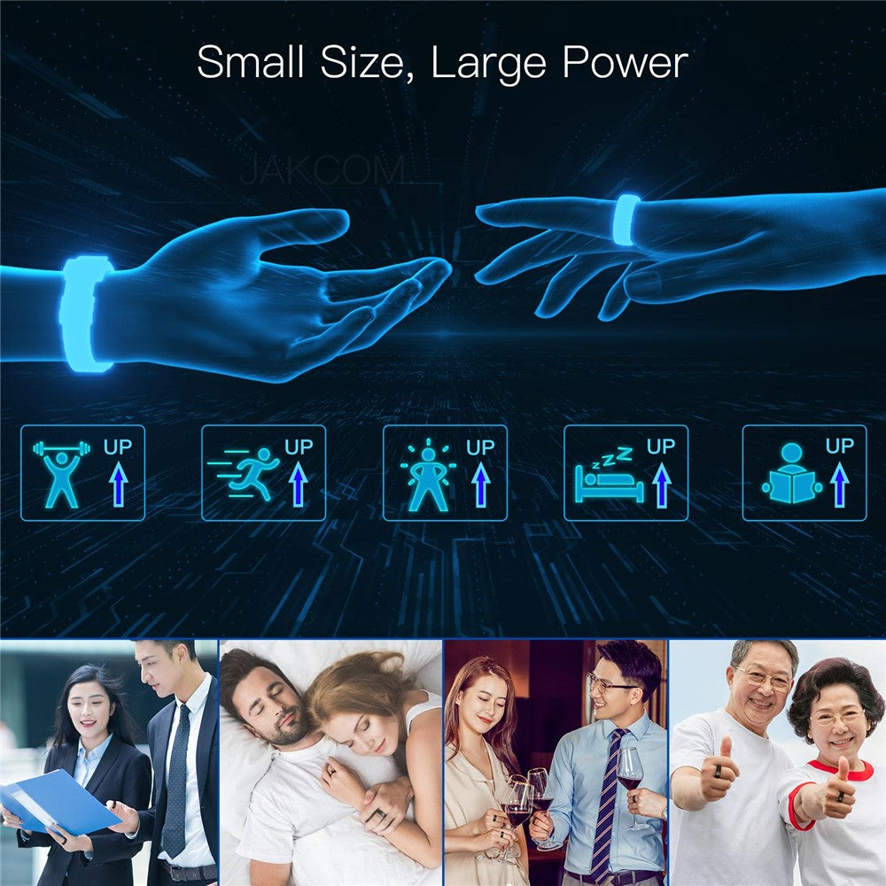 JAKCOM R5 Smart Ring IC / ID / NFC Reader 2 Health Stones Multi-Function Ring